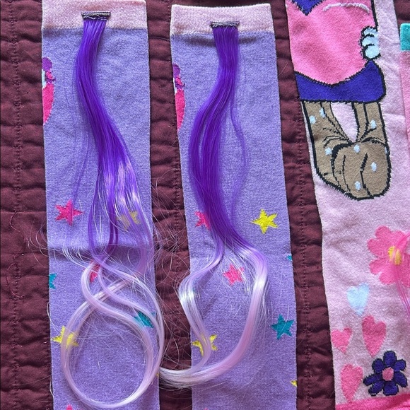 Disney Pink and Blue Character Socks with 3D Ears! Unicorn! 🦄 - Picture 5 of 8
